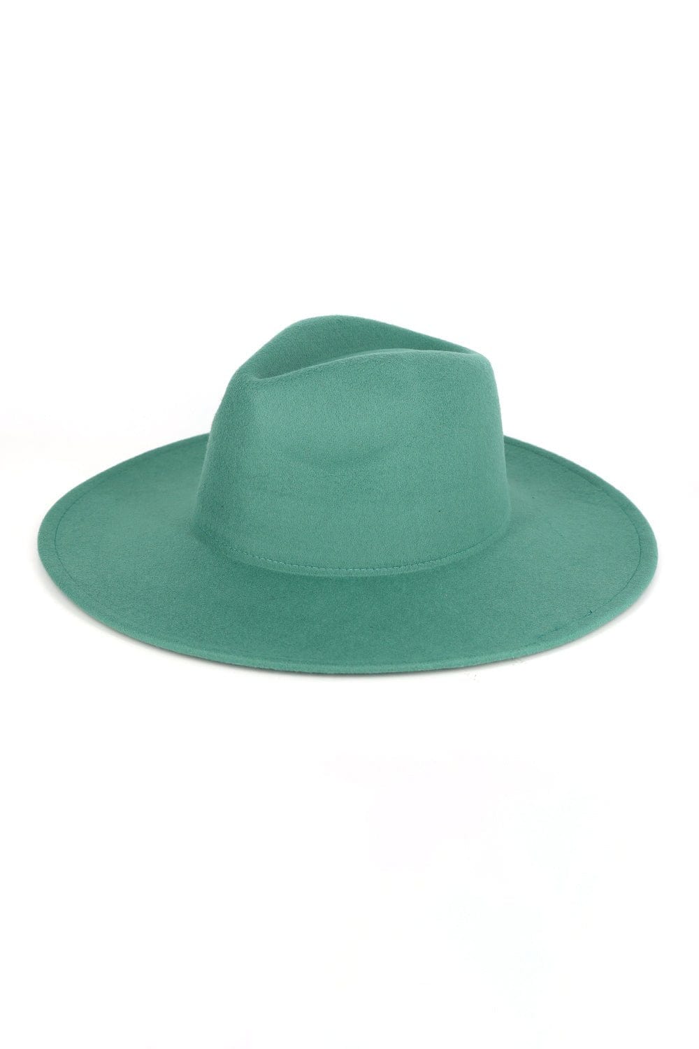 Fedora Felt Hat Wide Brim- Adjustable