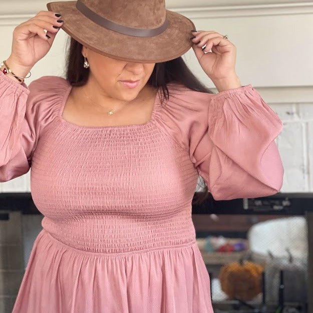 Smocked top