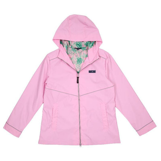 SS- Pink Sea Turtle Rain Jacket