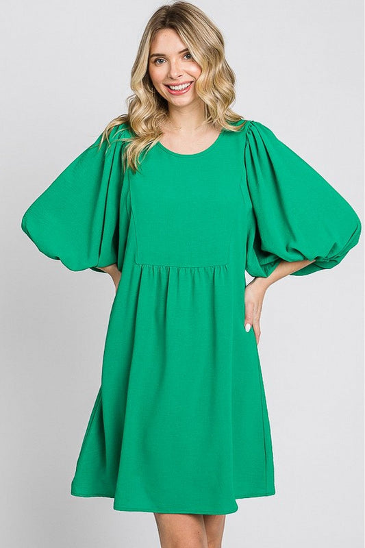 Anne Dress in Green
