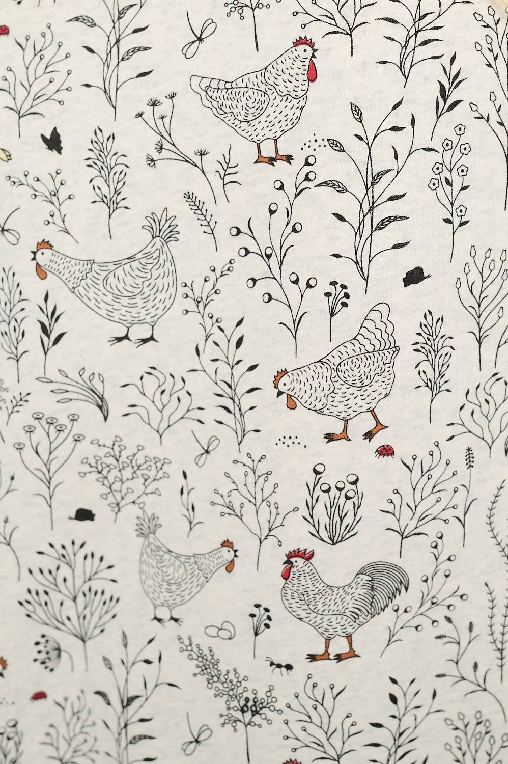 Henrietta Chicken Print Sweatshirt