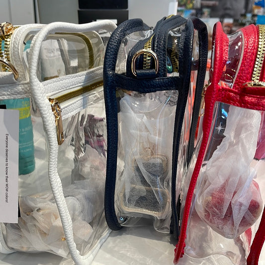Clear Square Crossbody Bag
