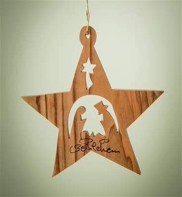 Star with Nativity