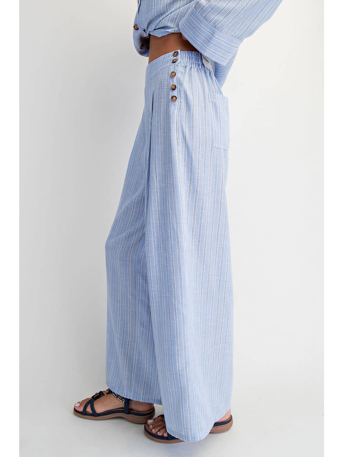Coastal Sky Blue Pants