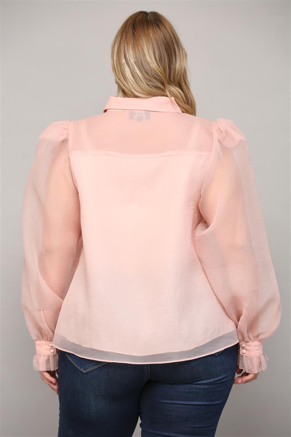 Tara Top-Blush Long Sleeve