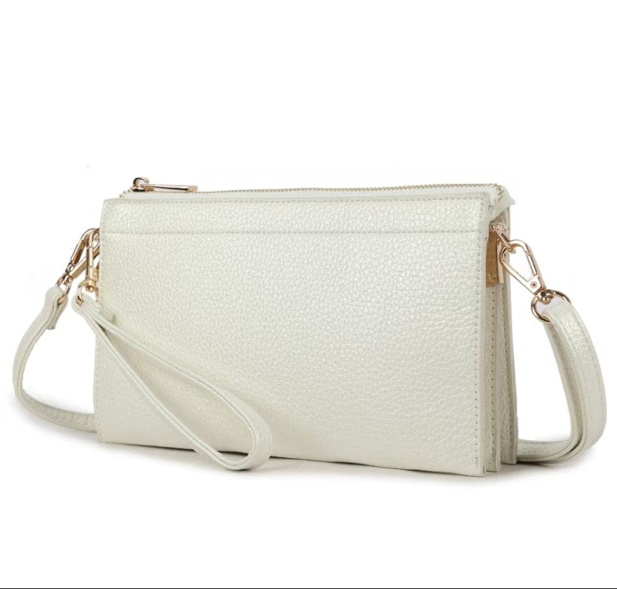 Crossbody/Wristlet Bag- Three Compartments