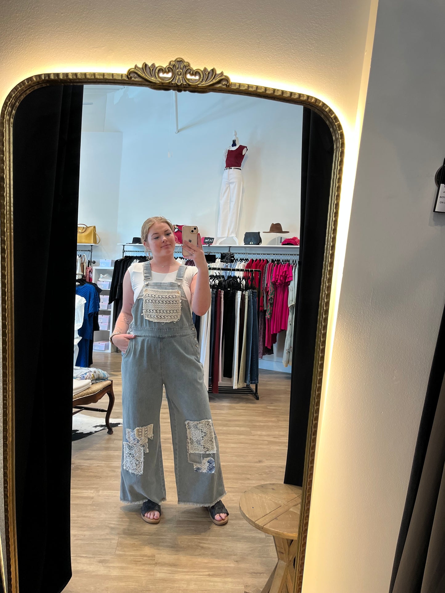 Callie Ray Relaxed Fit Overalls