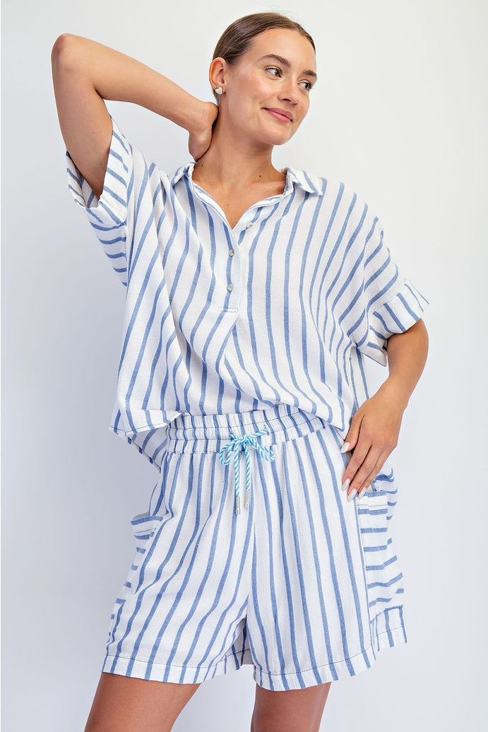 Isla Cotton Shorts Set