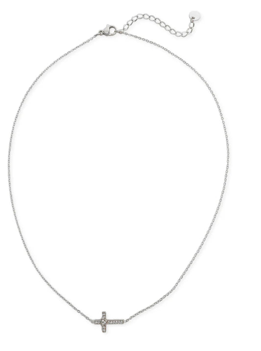 Love and Faith Necklace Silver
