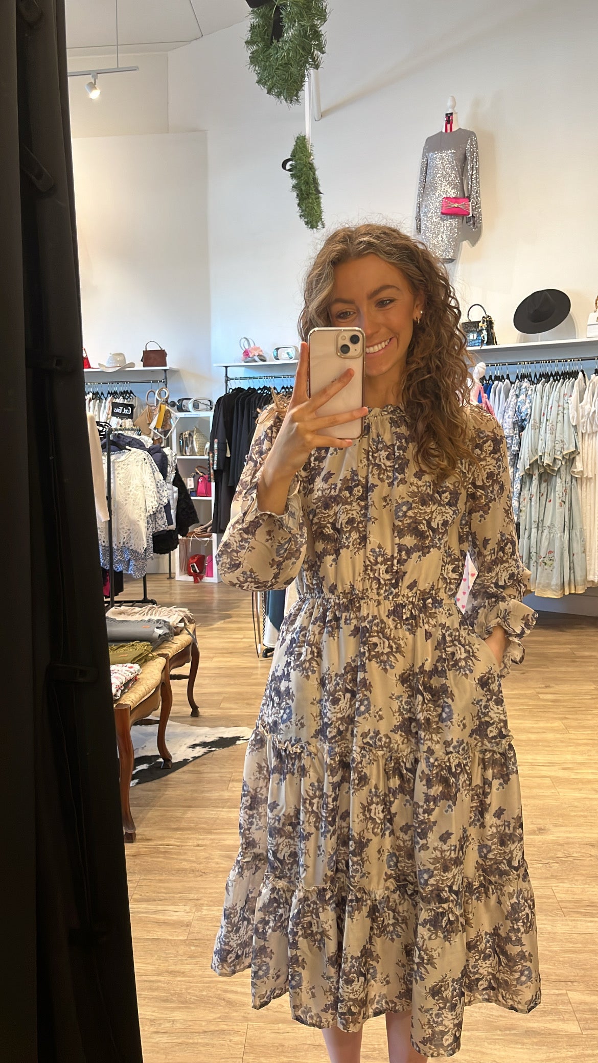Ellie Dress - Taupe