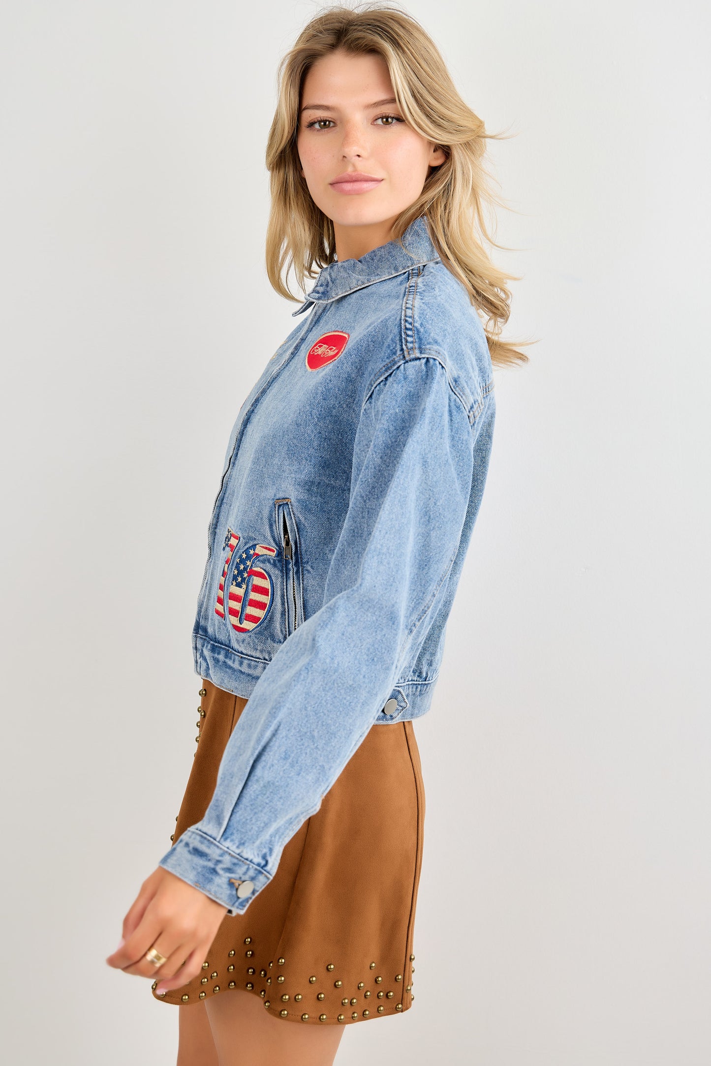 USA 76' Denim Blue Jacket