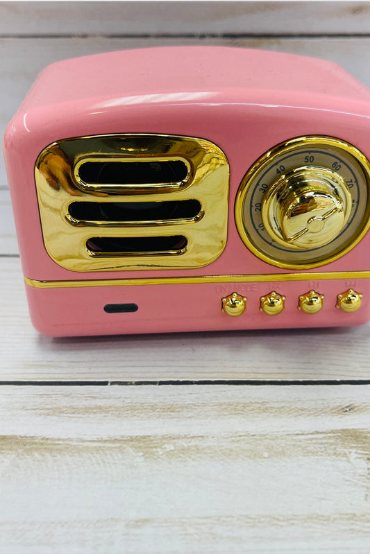 Bluetooth speaker Retro