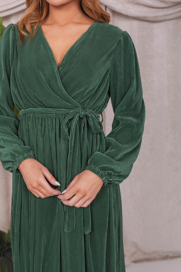 The Marilyn Dress-Mistletoe