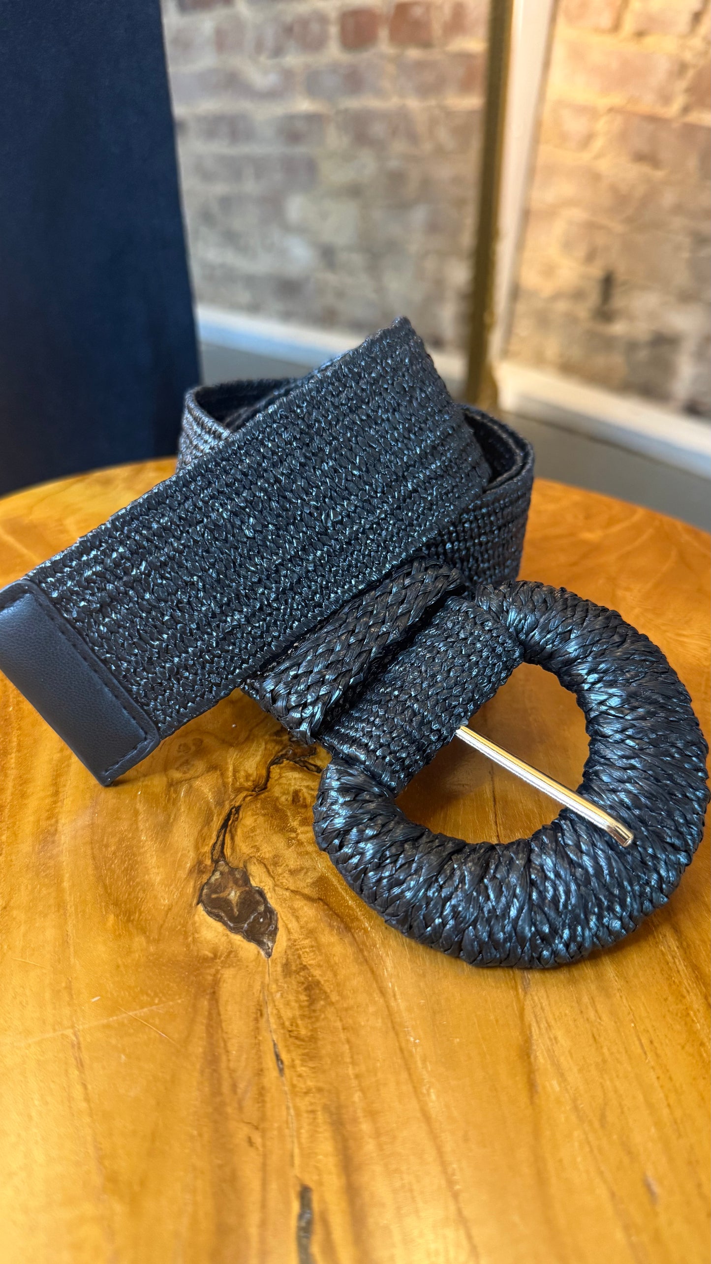 Belt-Straw Classic Wide