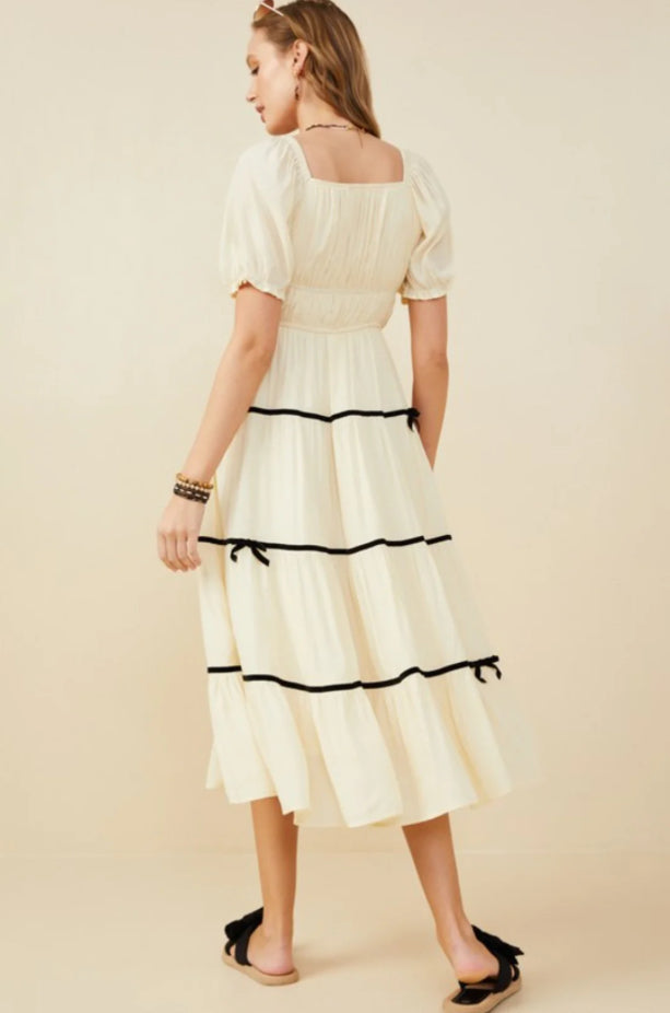 The Juli Dress-Cream