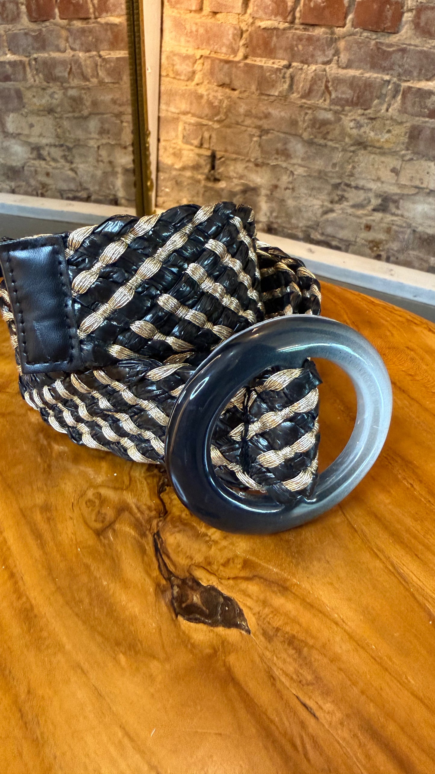 Belt-Straw Classic Wide