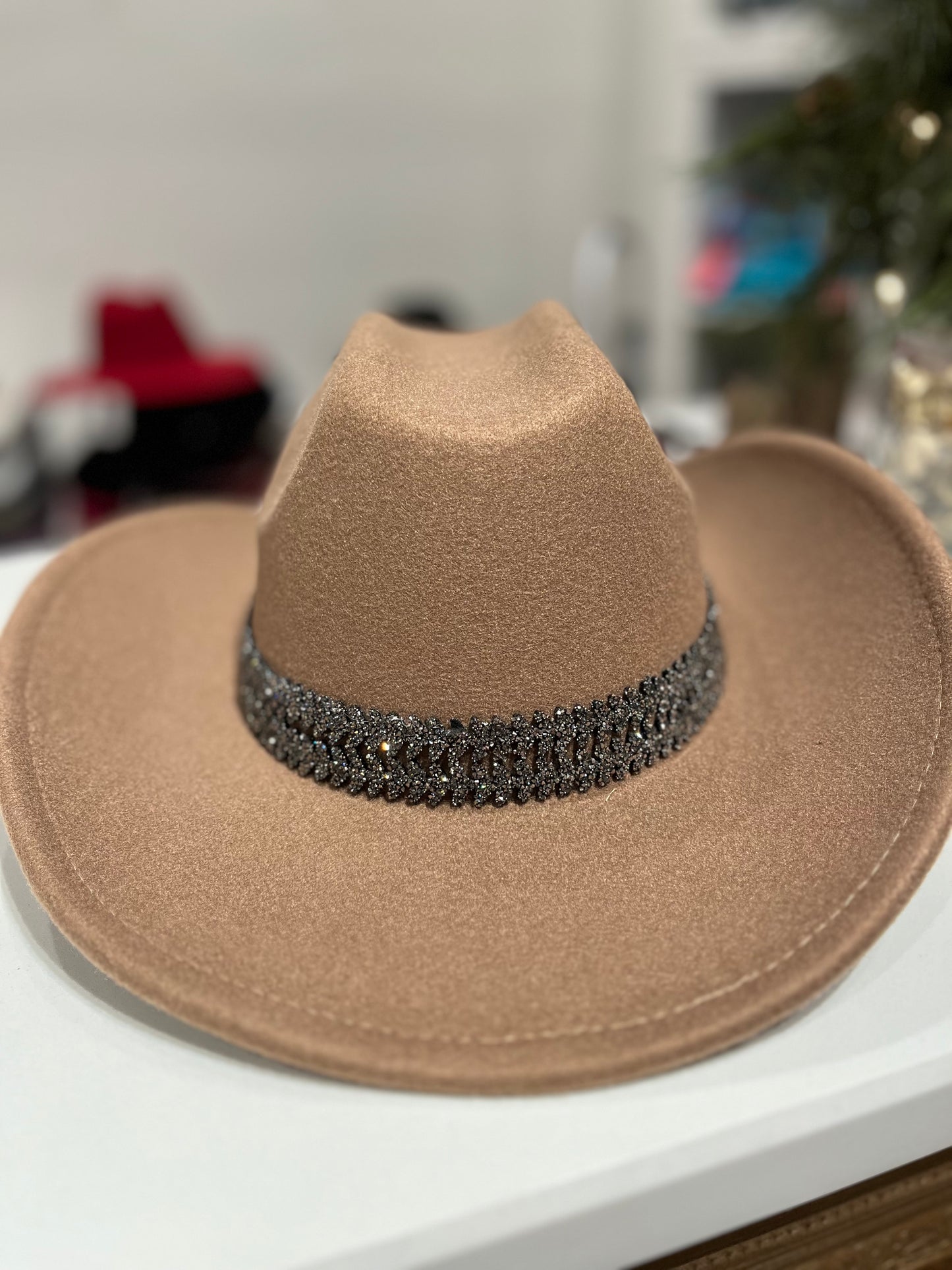 Maggie Cowgirl Hat with Glitter Band