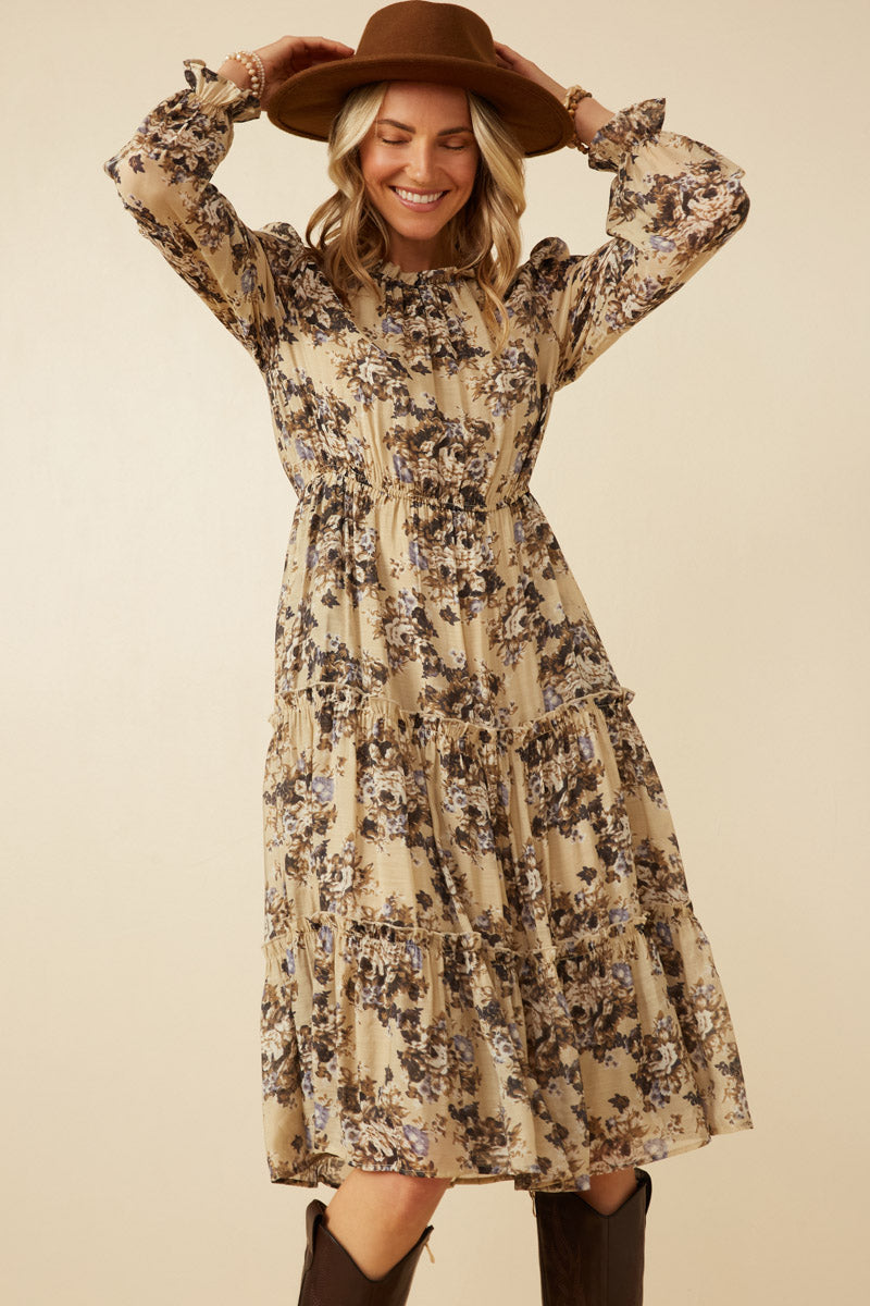 Ellie Dress - Taupe
