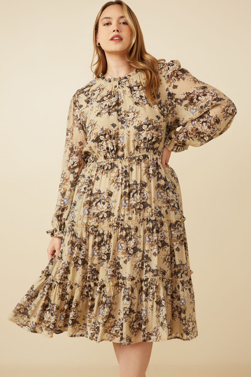 Ellie Dress - Taupe