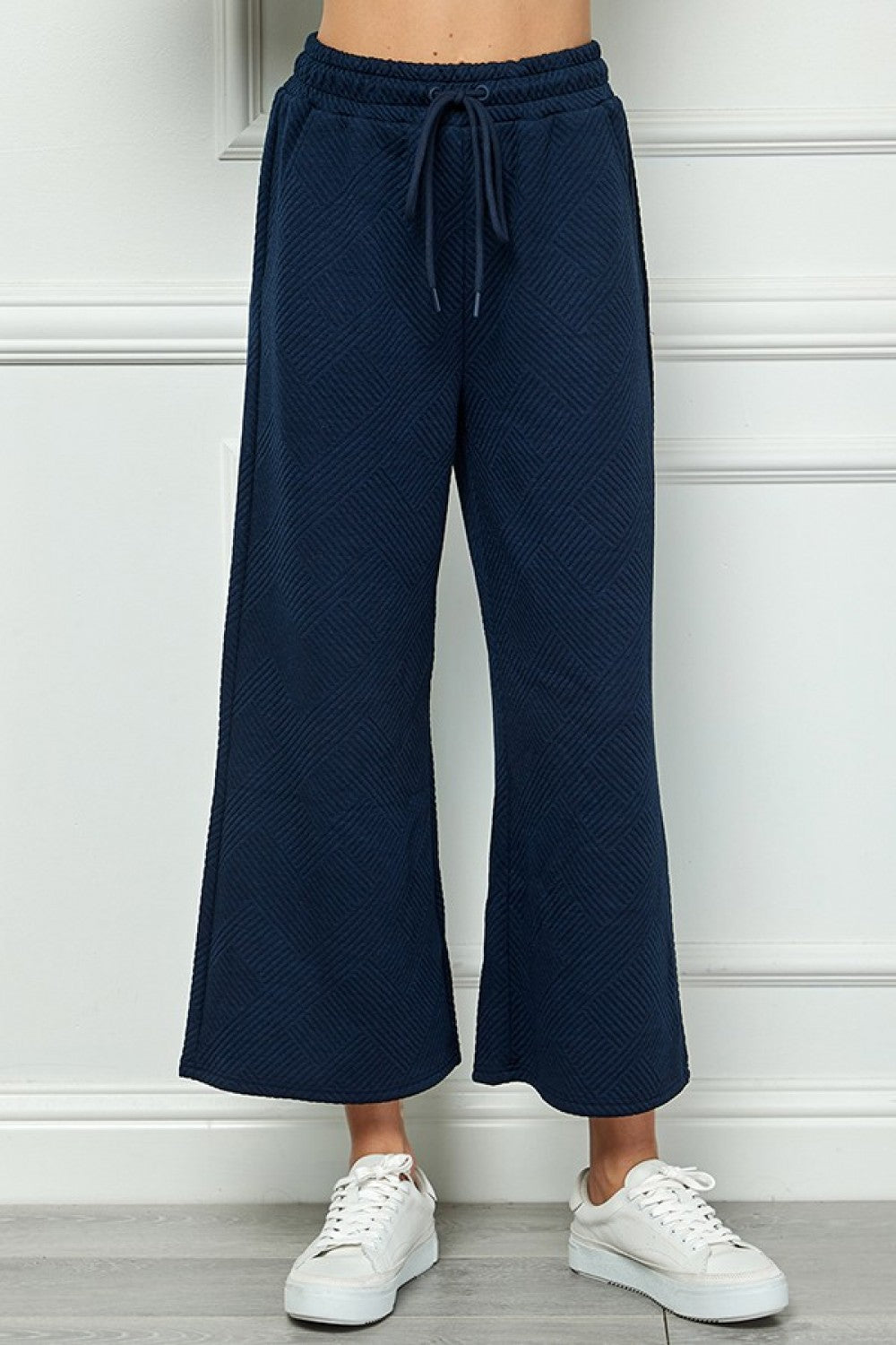 Madeline Textured Lounge set - Navy