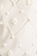 Rhea-Lynn Long Sleeve Sweater - White