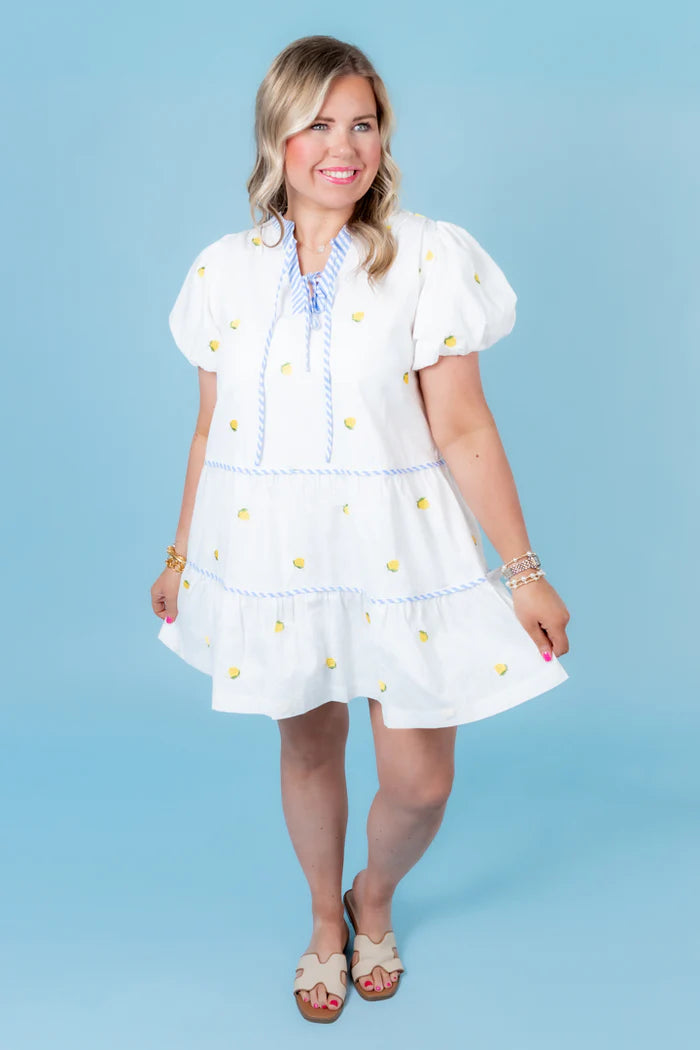 The Lemons into Lemonade - Cotton Dress