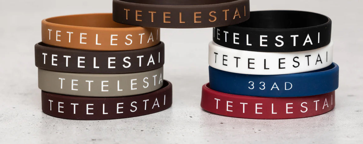 Tetelestai Bracelets: Thick/ Large
