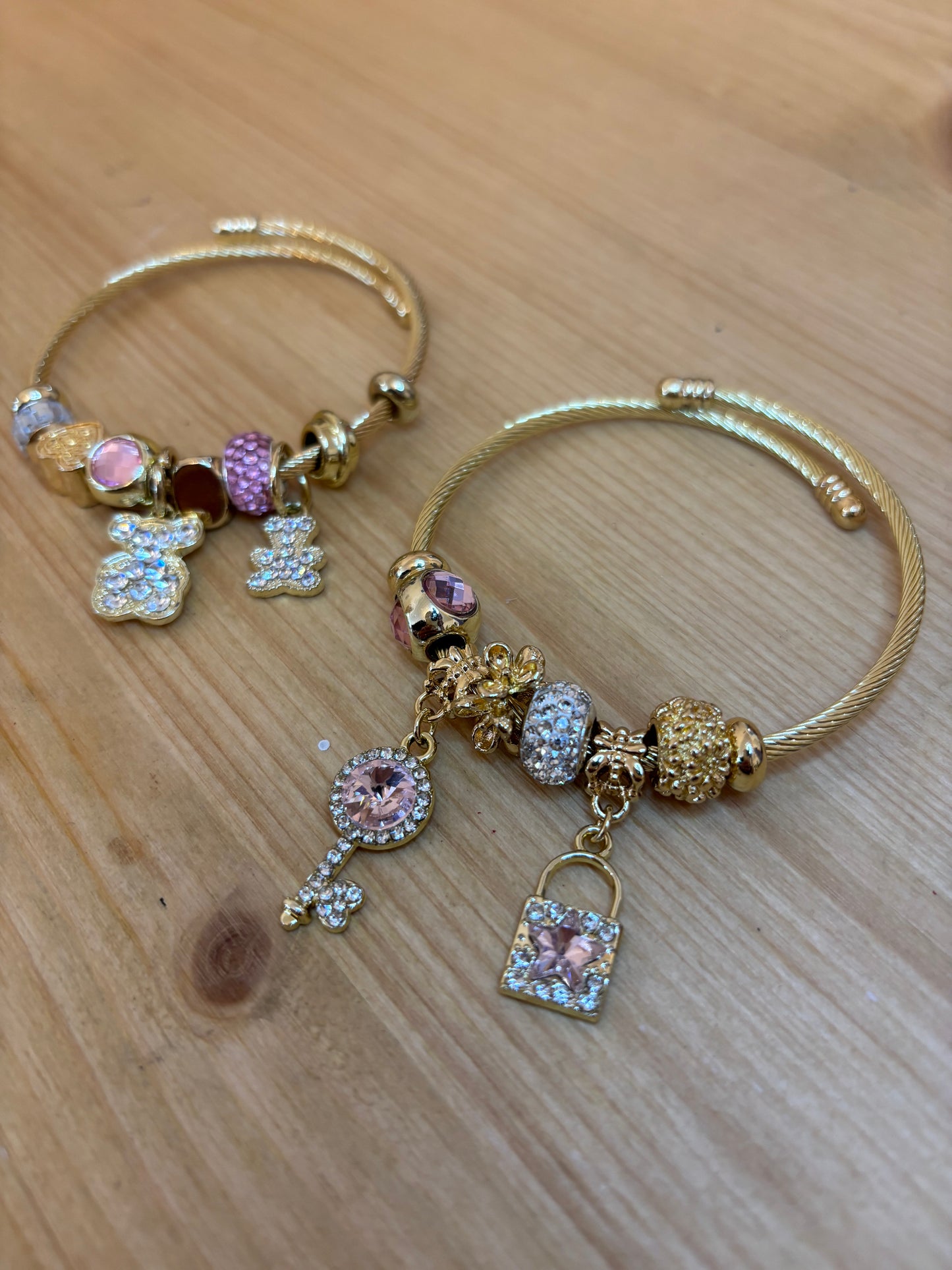 Pink Gold Bracelets