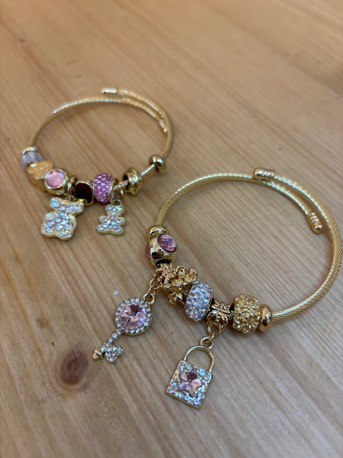 Pink Gold Bracelets
