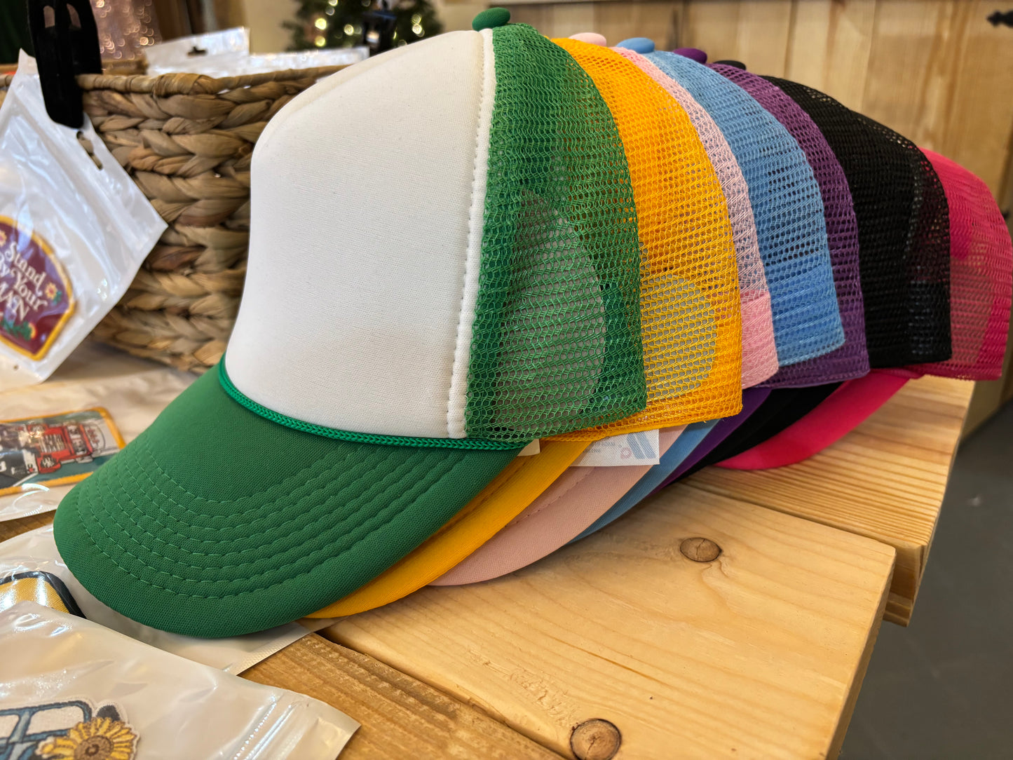 Trucker Mesh Hat Plain