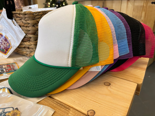 Trucker Mesh Hat Plain