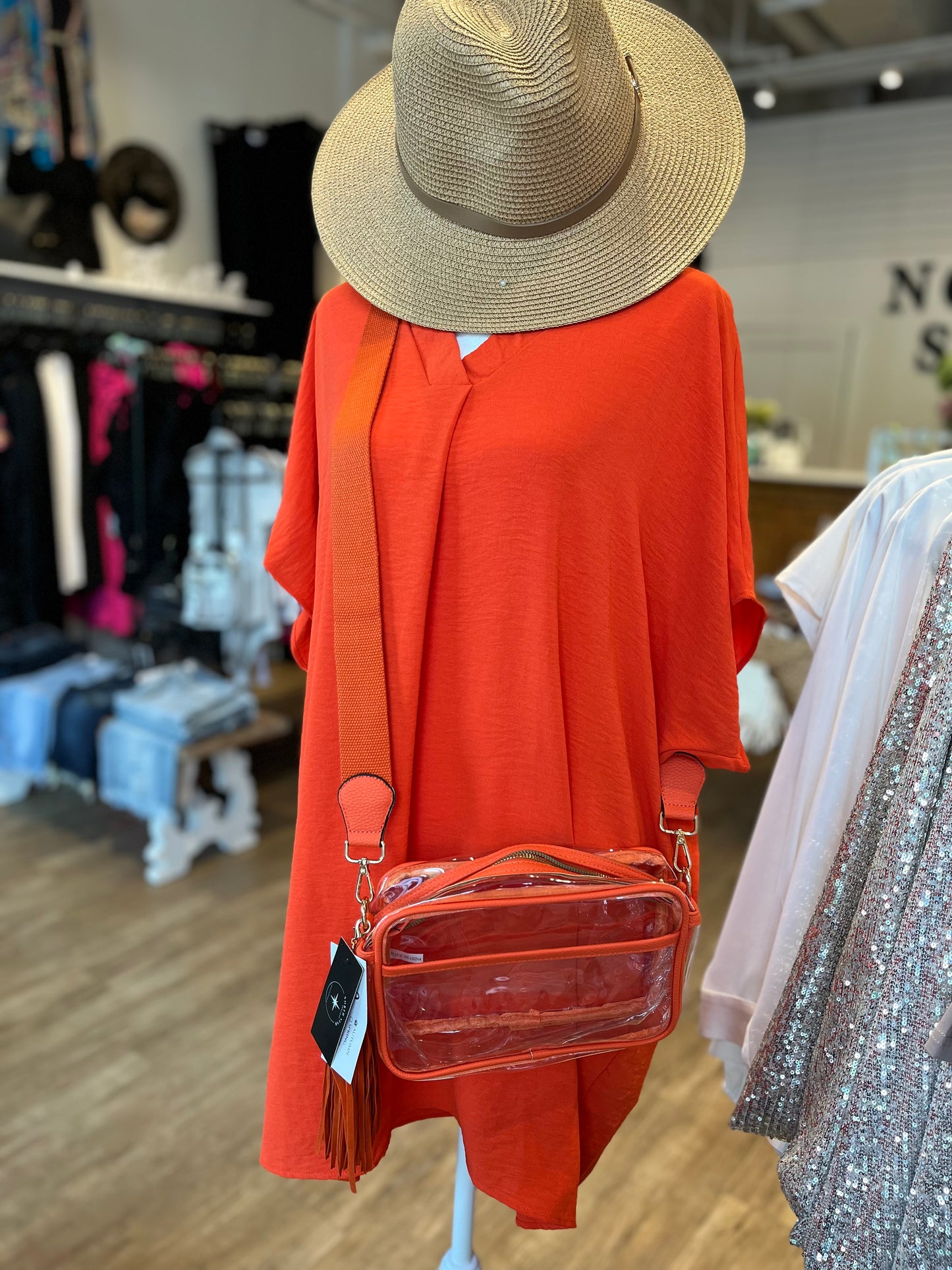 Aria Dress- Orange