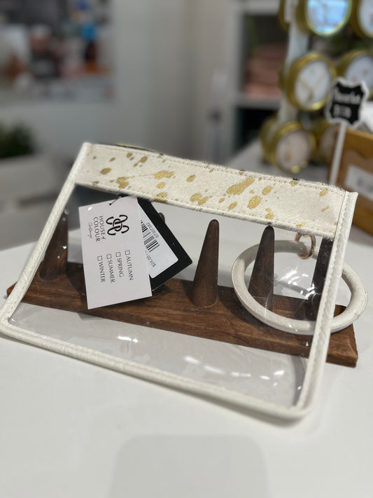 Clear Wristlet Bag