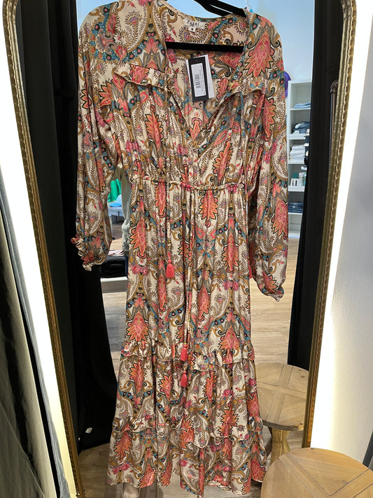 Summer Solstice Maxi Dress- Cream