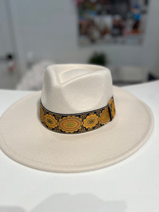 Embellished Boho Hat