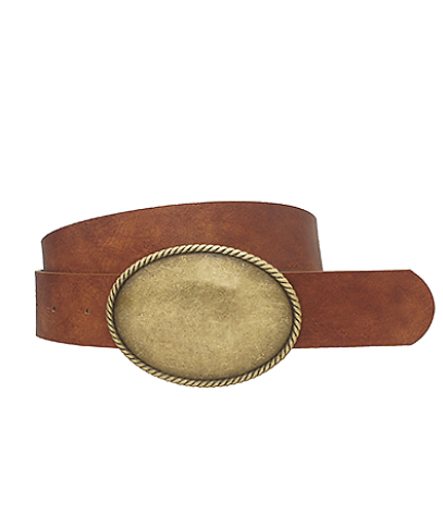 Belt- Vintage Buckle One Size