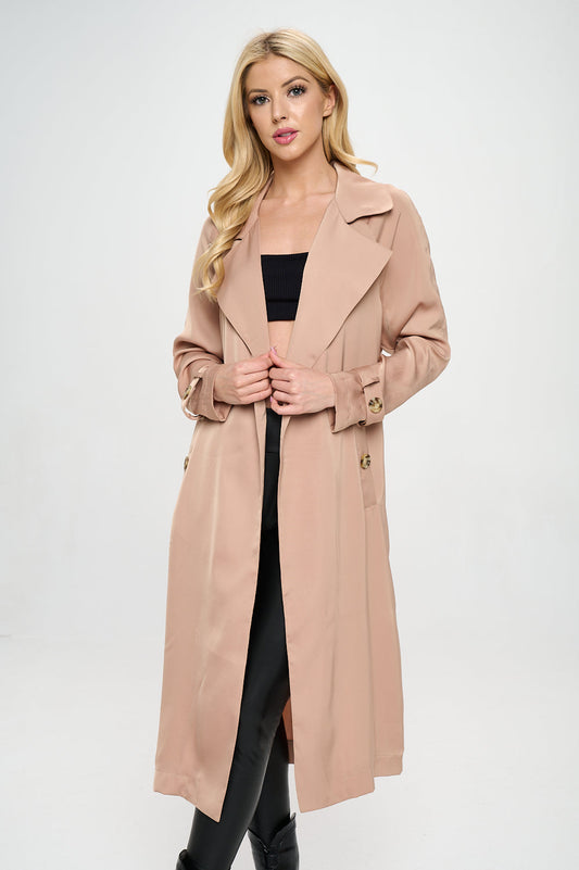 Khaki Duster Coat