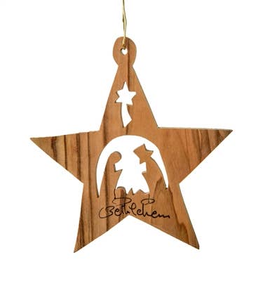 Star with Nativity
