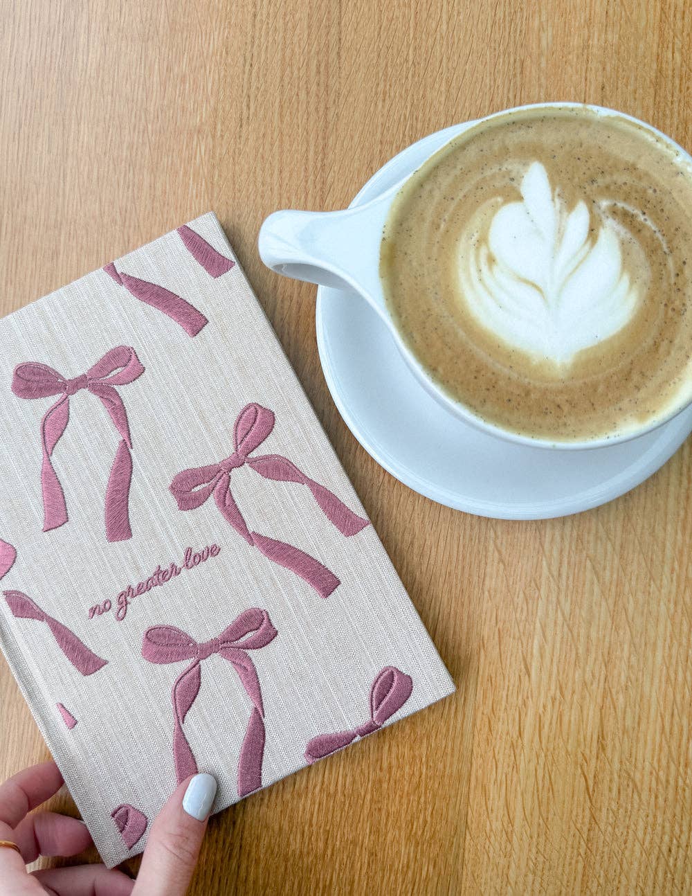 "No Greater Love" Embroidered Planner