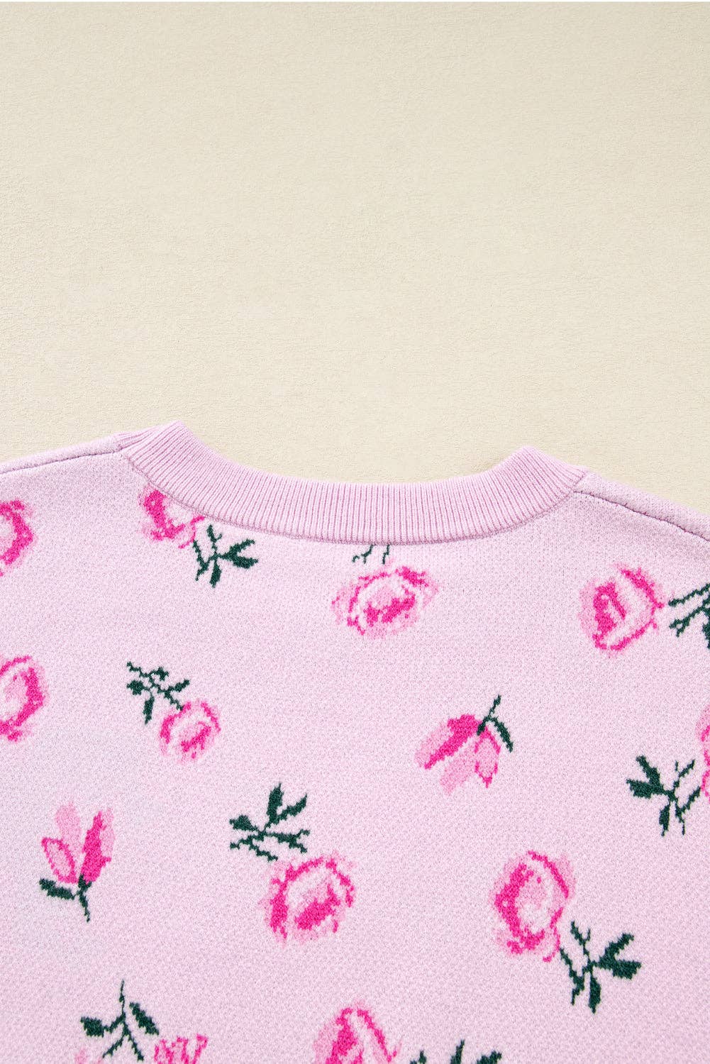 Bella Floral Knit Sweater