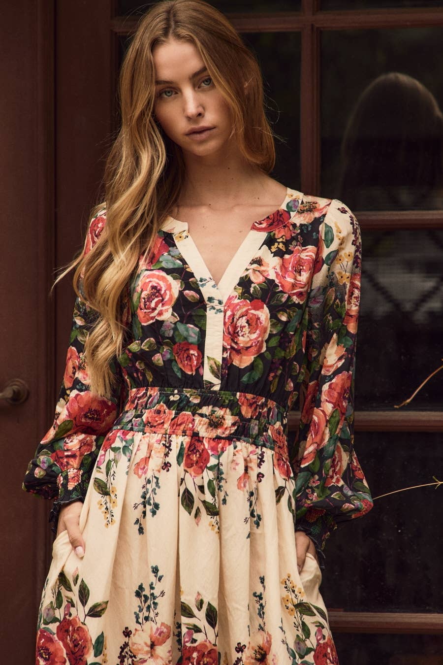 Caroline Maxi Dress- Cream