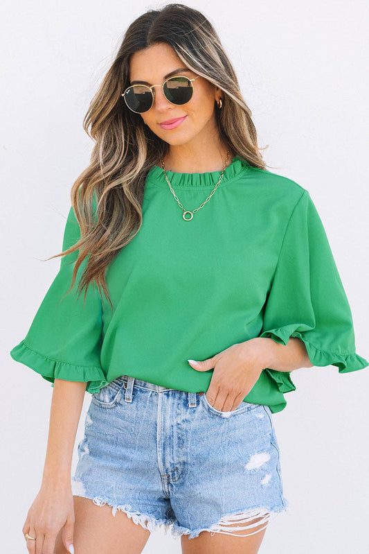 Brielle Blouse Green