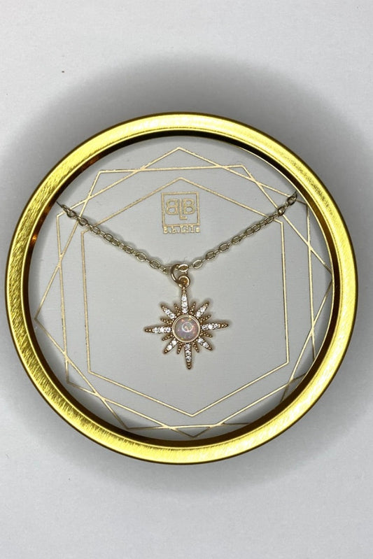 BB Horizon Necklace opal stone