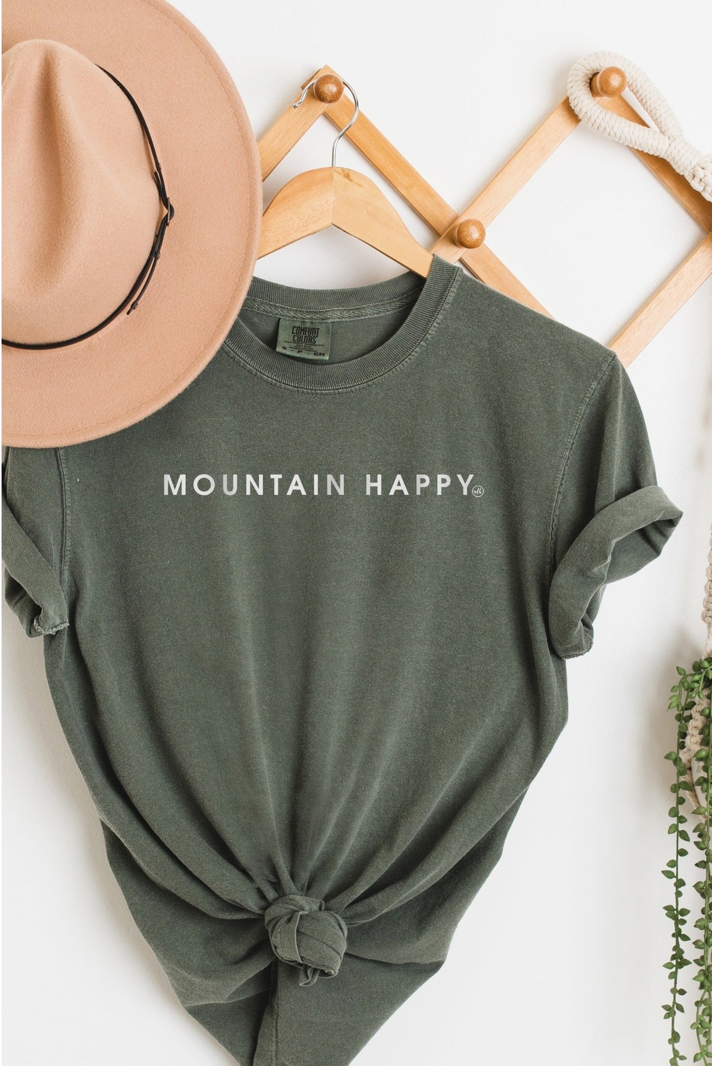 Inspirational Tee - Mountain Happy